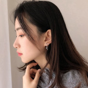 [Mã FASHIONCB94 giảm 10k đơn 0đ] Exquisite Earrings Khuyên tai màu bạc hình bươm bướm dễ thương cho nữ